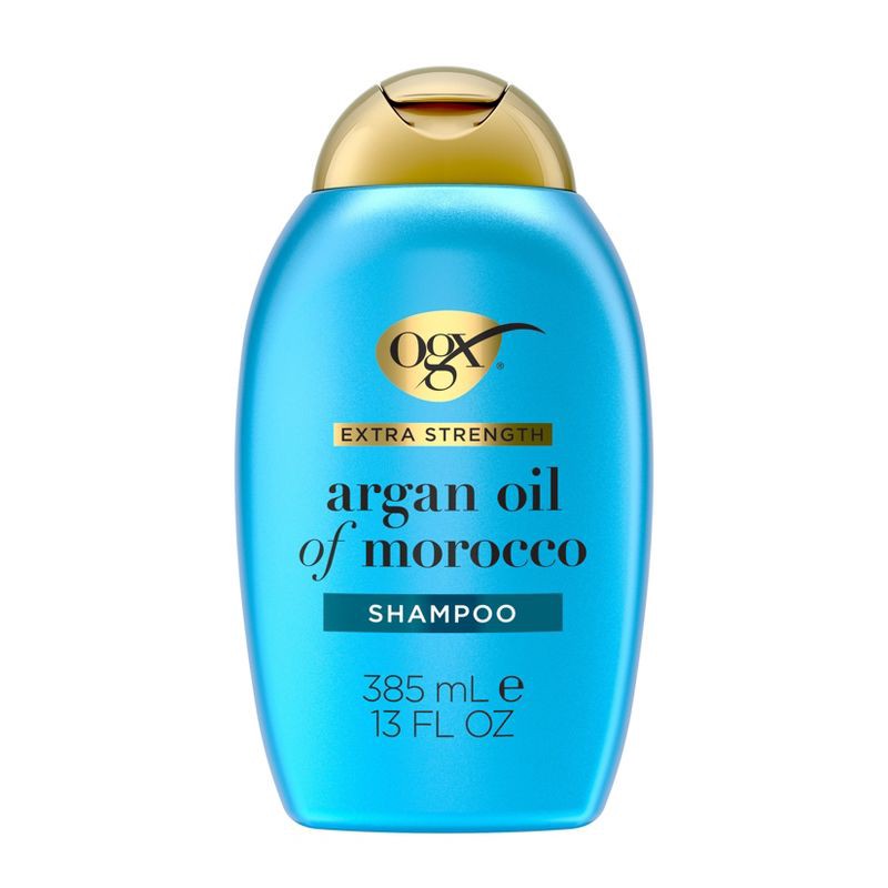 slide 1 of 10, OGX Hydrate & Repair + Argan Oil of Morocco Extra Strength Shampoo for Dry, Damaged Hair - 13 fl oz, 13 fl oz