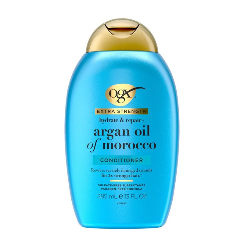 slide 2 of 8, OGX Hydrate & Repair + Argan Oil of Morocco Extra Strength Conditioner - 13 fl oz, 13 fl oz