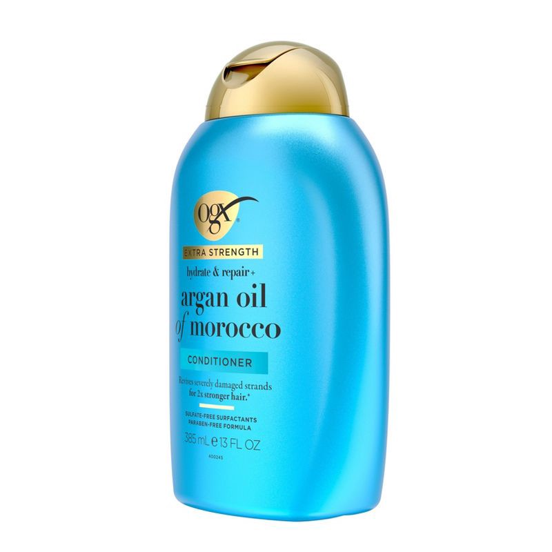slide 5 of 8, OGX Hydrate & Repair + Argan Oil of Morocco Extra Strength Conditioner - 13 fl oz, 13 fl oz