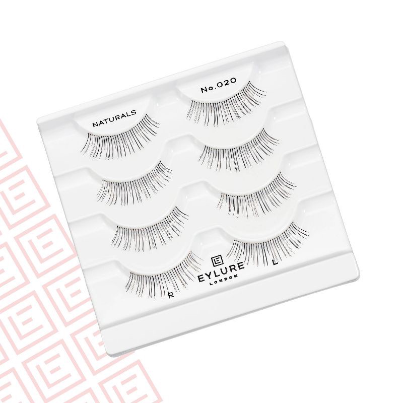 slide 2 of 5, Eylure Naturals False Eyelashes - No 020 - 4pr, 1 ct