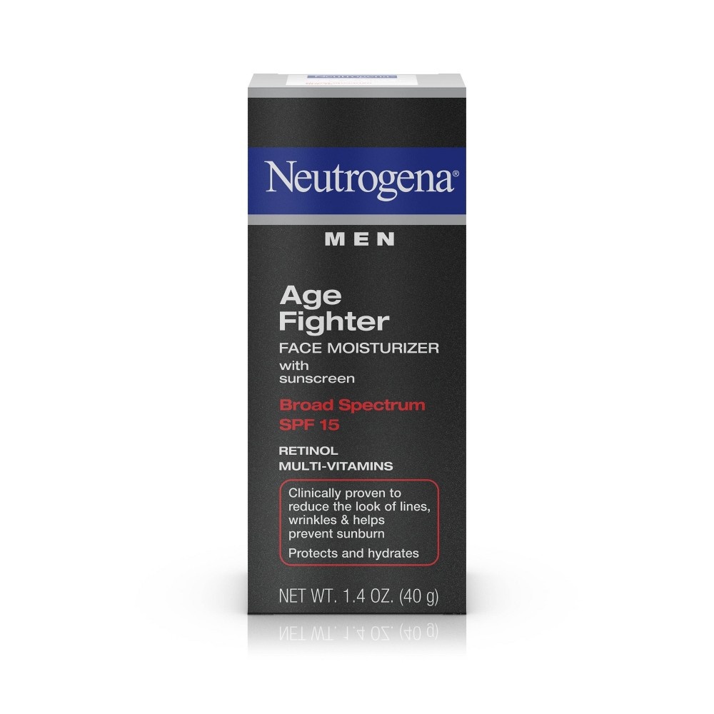 slide 2 of 11, Neutrogena Men's Anti-Wrinkle Age Fighter Moisturizer - SPF, 15 x 1.4 oz