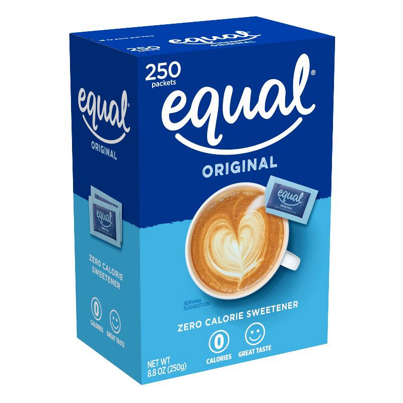 slide 1 of 3, Equal Sugar Substitute - 8.8oz/250ct, 8.8 oz, 250 ct