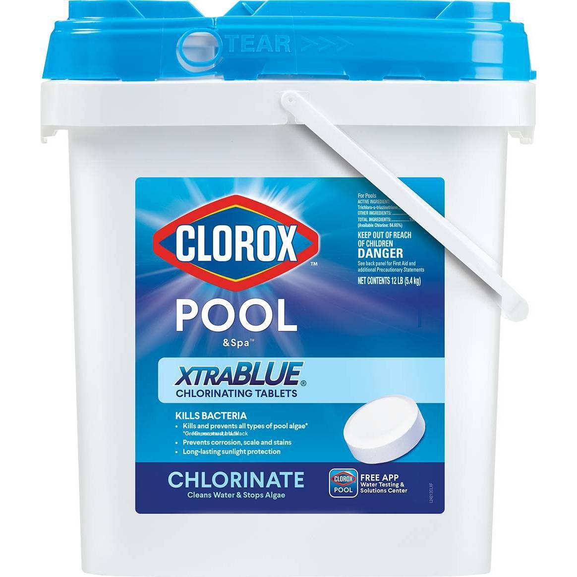 slide 1 of 6, Pool Chemical Clorox Blue, 1 ct