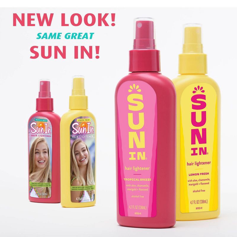 slide 3 of 6, Sun In Lemon Fresh Hair Lightener - 4.7 fl oz, 4.7 fl oz