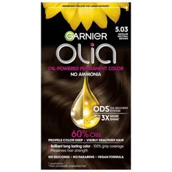 Garnier Olia Brilliant Color - 5.03 Medium Neutral Brown