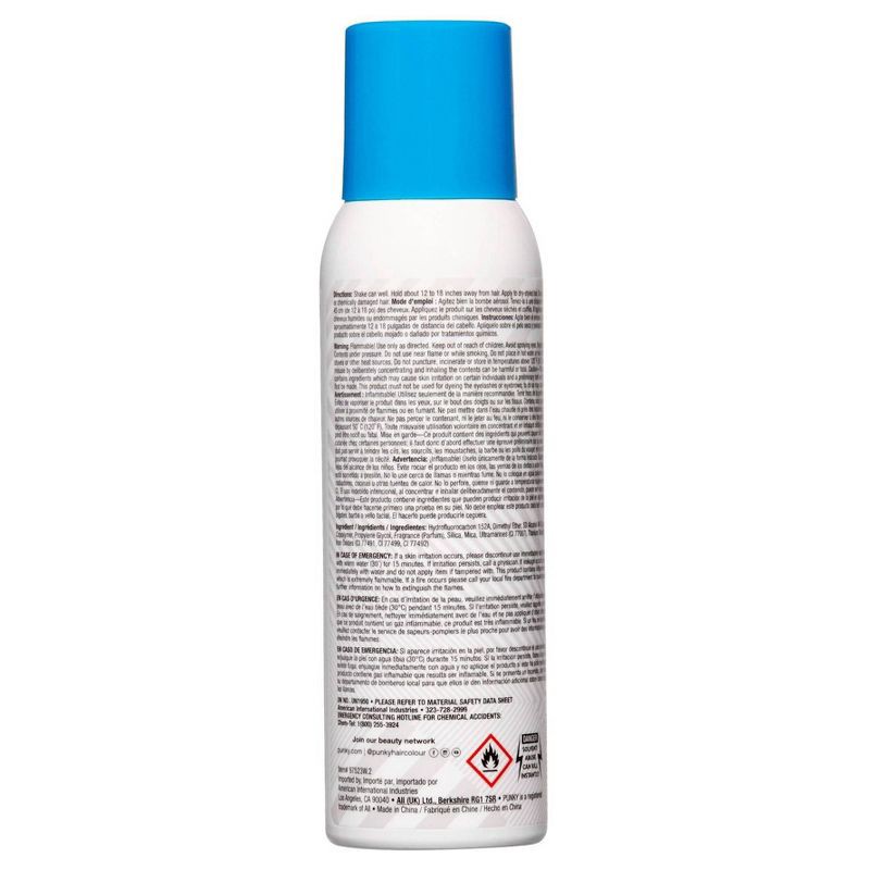 slide 2 of 6, Punky Colour Temporary Hair Color Spray - Blue - 3.5oz, 3.5 oz