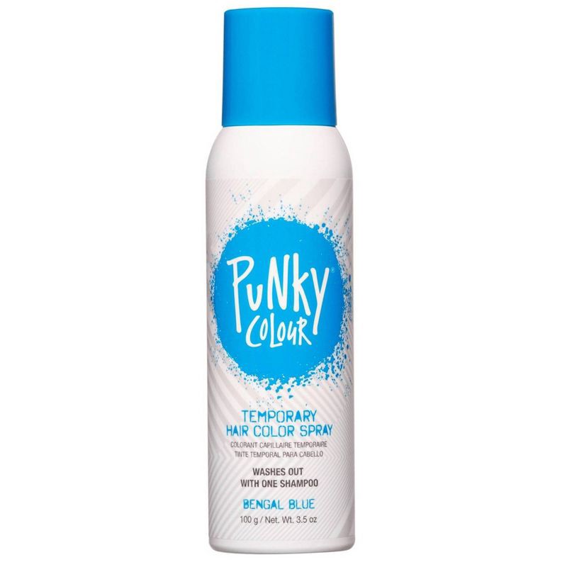 slide 1 of 6, Punky Colour Temporary Hair Color Spray - Blue - 3.5oz, 3.5 oz