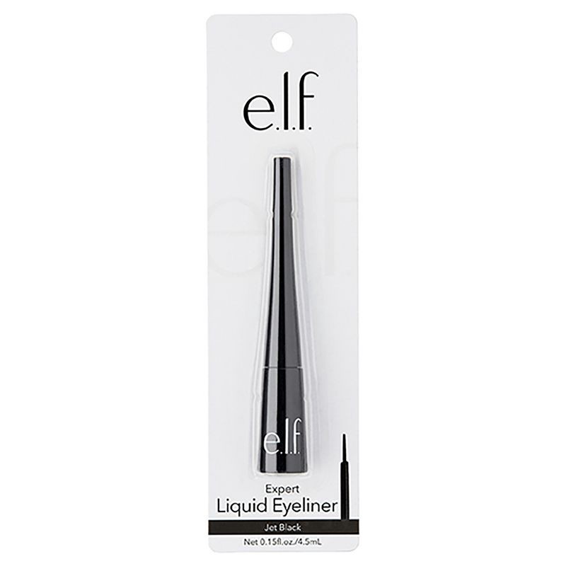 slide 4 of 6, e.l.f. Expert Liquid Liner Jet Black - 0.15fl oz, 0.15 fl oz