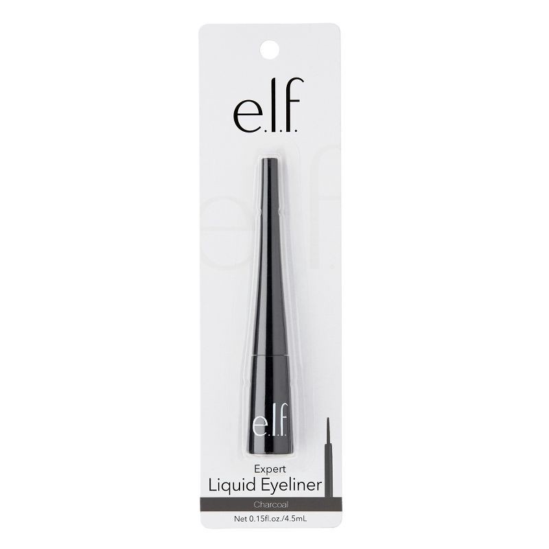 slide 4 of 6, e.l.f. Expert Liquid Liner Charcoal - 0.15 fl oz, 0.15 fl oz