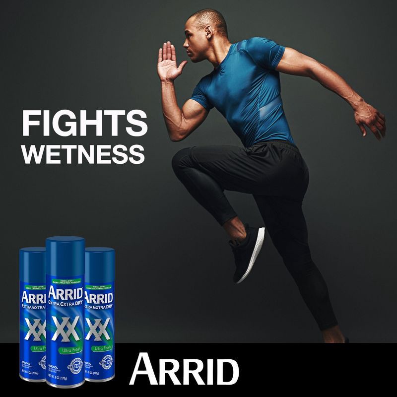 slide 2 of 9, Arrid XX Extra Extra Dry Ultra Clear Aerosol Antiperspirant & Deodorant Ultra Fresh Twin Pack - 6oz/2pk, 2 ct; 6 oz