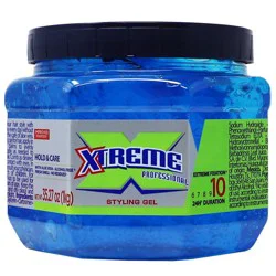 Wet Line Xtreme Pro Styling Gel - Blue - 35.27oz: Aluminum-Free, Paraben-Free