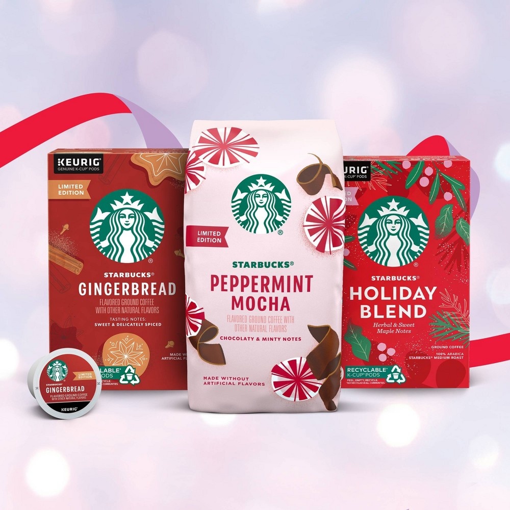 Starbucks Peppermint Mocha Latte Coffee Cup Gifts - Patty Stamps