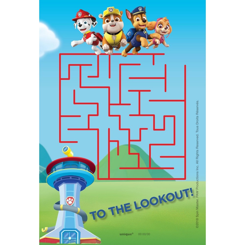 slide 6 of 6, PAW Patrol Party Favor Kit for 8, 1 ct