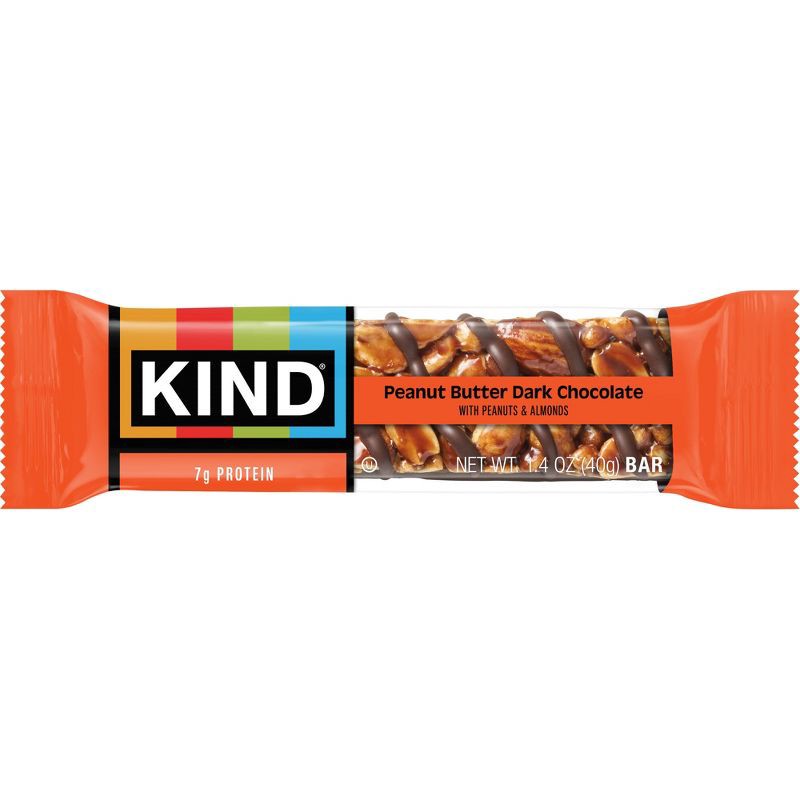 slide 4 of 6, KIND Protein Bars Peanut Butter Dark Chocolate + Protein Nutrition Snacks - 16.8oz/12ct, 16.8 oz, 12 ct