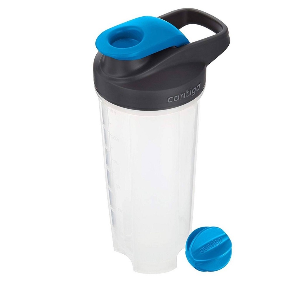 slide 4 of 5, Contigo Shake & Go Fit Shaker Bottle Carolina Blue, 28 oz