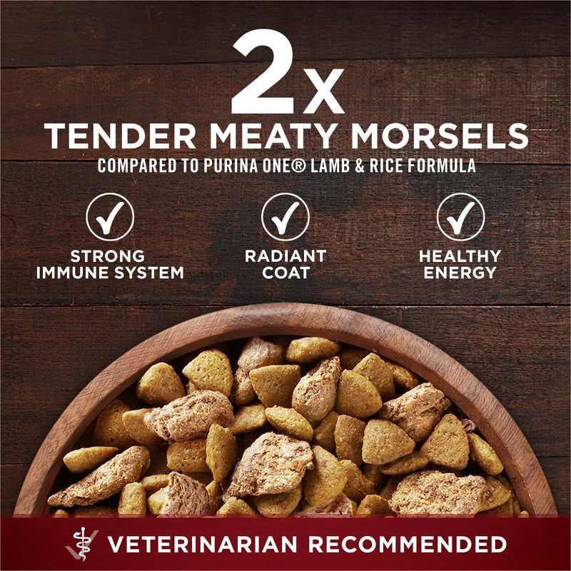 slide 6 of 11, Purina ONE SmartBlend True Instinct Natural Real Turkey & Venison Flavor Dry Dog Food - 27.5lbs, 27.5 lb
