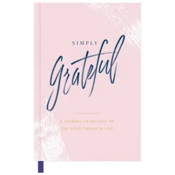 Green Inspired Simply Grateful Journal: Guided Notebook for Women, Hard Cover, 5x7 Inches, 176 Pages, Multicolor