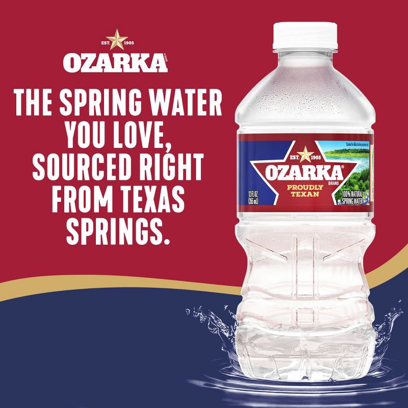 slide 3 of 10, Ozarka Brand 100% Natural Spring Water - 12pk/12 fl oz Bottles, 12 ct; 12 fl oz