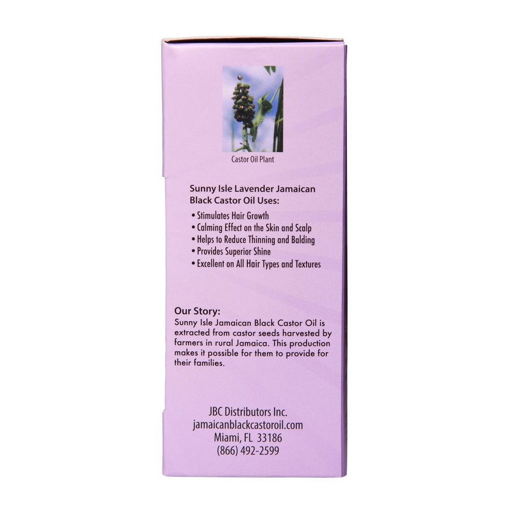 slide 4 of 4, Sunny Isle Lavender Jamaican Black Castor Oil - 4oz, 4 oz