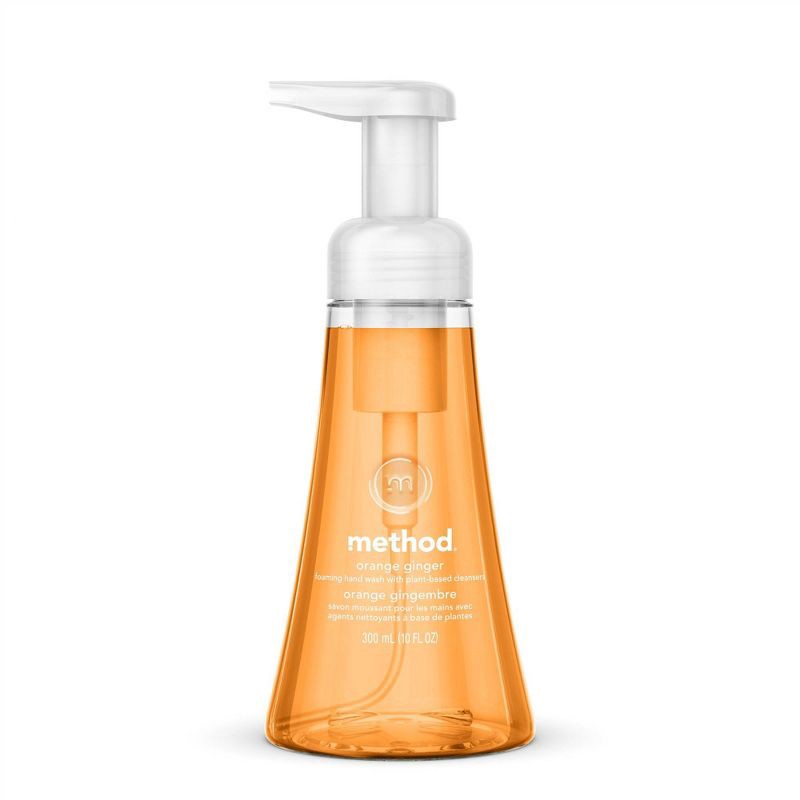 slide 1 of 1, Method Foaming Hand Soap Orange Ginger - 10 fl oz, 10 fl oz