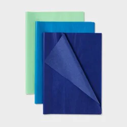 20ct Tissue Green/Blue/Navy - Spritz™