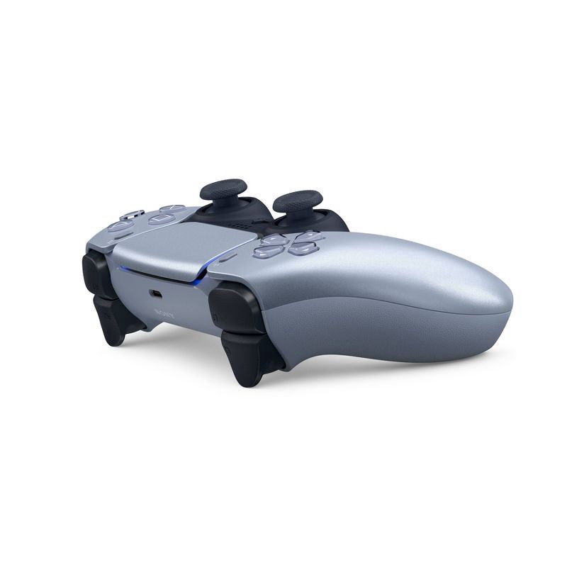 slide 4 of 4, PlayStation DualSense Wireless Controller for PlayStation 5 - Sterling Silver, 1 ct