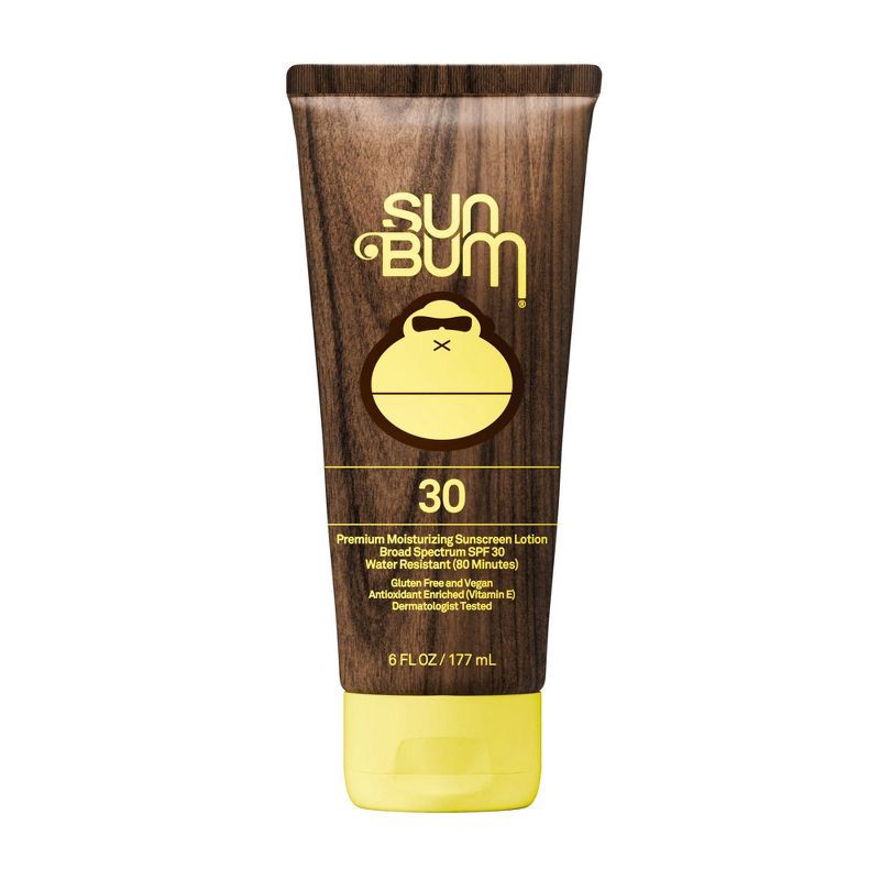 slide 1 of 5, Sun Bum Original Sunscreen Lotion - SPF 30 - 6 fl oz: Paraben-Free, Gluten-Free, Vegan, Whole Body Application, 30 ct; 6 fl oz