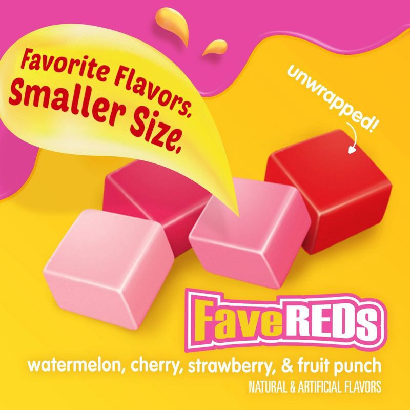 slide 2 of 8, Starburst Minis FaveREDs Fruit Chews Candy - 8oz, 8 oz