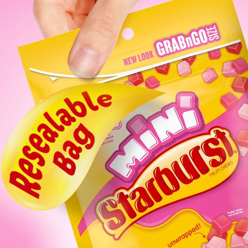 slide 3 of 8, Starburst Minis FaveREDs Fruit Chews Candy - 8oz, 8 oz