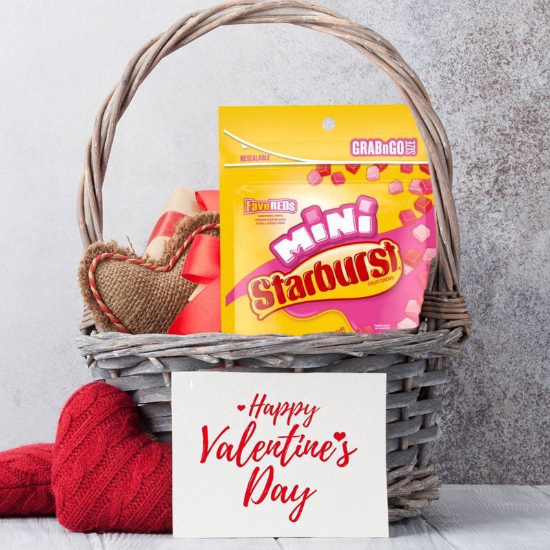 slide 5 of 10, Starburst Minis FaveREDs Fruit Chewy Candy - 8oz, 8 oz