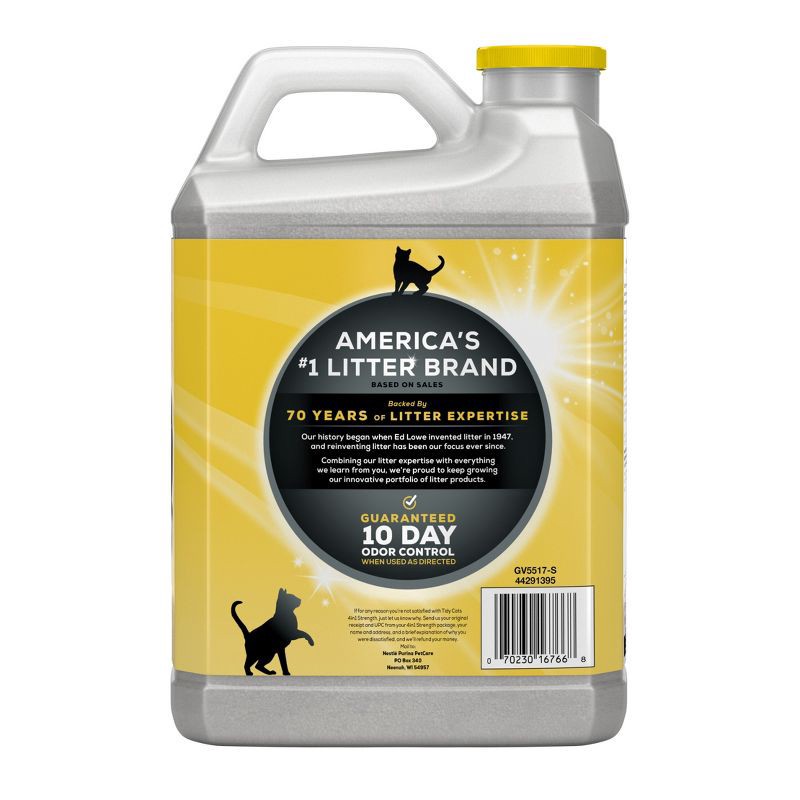 slide 2 of 10, Purina Tidy Cats 4-in-1 Strength Clumping and Low Dust Cat Litter and Deodorizers for Litter Box Odor Control - 20lbs, 20 lb