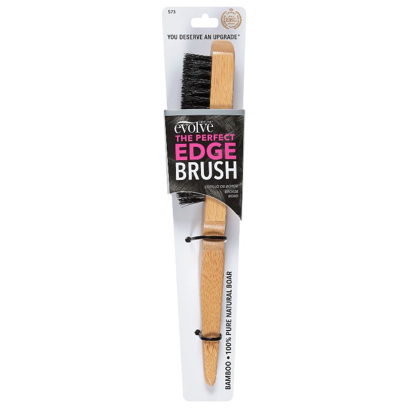 slide 1 of 5, Evolve Products Edge Bamboo Hair Brush, 1 ct