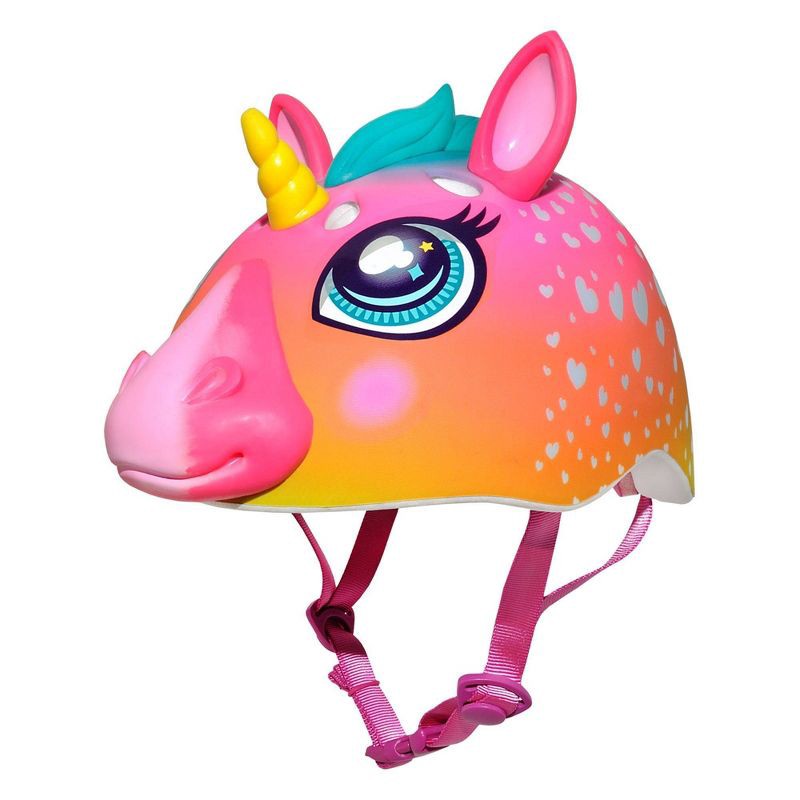 slide 1 of 7, Raskullz Super Rainbowcorn Child Bike Helmet, 1 ct