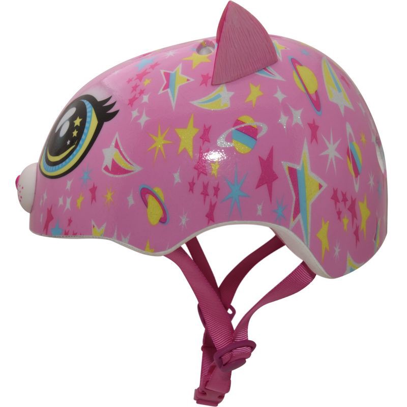 slide 2 of 7, Raskullz Astro Cat Toddler Helmet Pink, 1 ct