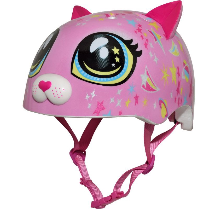 slide 1 of 7, Raskullz Astro Cat Toddler Helmet Pink, 1 ct