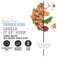 slide 27 of 29, I and Love and You Grain Free Gobble It Up Stew Dog Food 13 oz, 13 oz