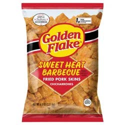 Golden Flake® Louisana Sweet Heat Barbeque Flavor Fried Pork Skins