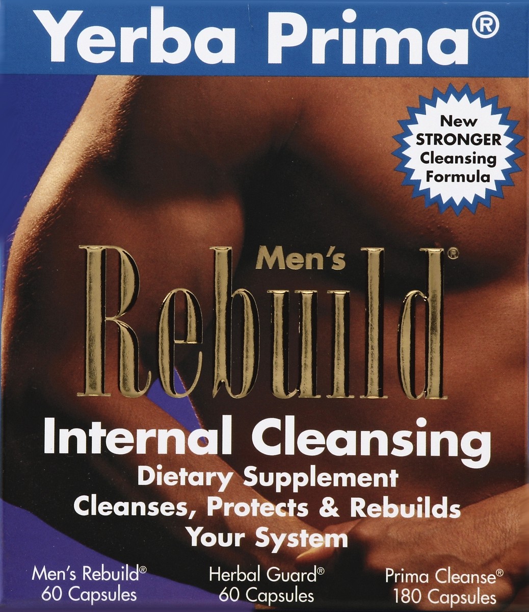 slide 4 of 5, Yerba Prima Cleanse Men Renew Intrnl Kit, 1 ct