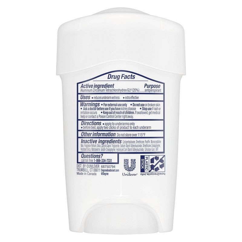 slide 2 of 7, Degree Clinical Protection 5-In-1 Cream Antiperspirant - 1.7oz, 1.7 oz