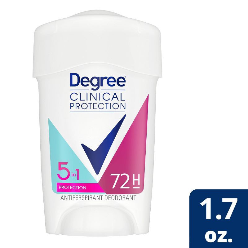 slide 1 of 8, Degree Clinical Protection 5-In-1 Protection - 1.7oz, 1.7 oz