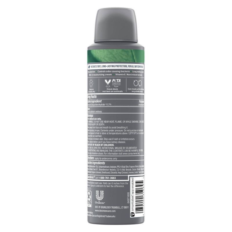 slide 2 of 6, Dove Men+Care Spray Antiperspirant & Deodorant Extra Fresh - 3.8oz, 3.8 oz