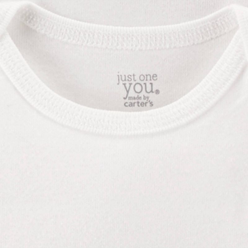 slide 3 of 3, Carter's Just One You® Baby 4pk Gallery Short Sleeve Bodysuit - White 24M, 4 ct