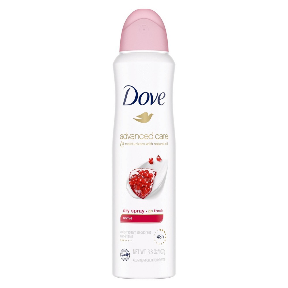 slide 3 of 7, Dove Beauty go Fresh Revive 48-Hour Antiperspirant & Deodorant Dry Spray - 3.8oz, 3.8 oz