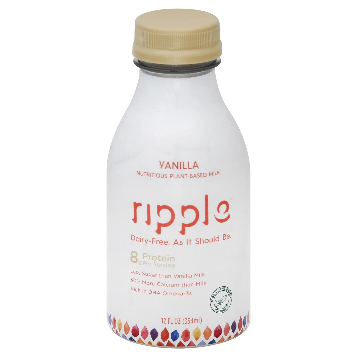 slide 4 of 5, Ripple Plant-Based Milk 12 oz, 12 oz