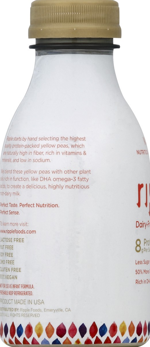 slide 5 of 5, Ripple Plant-Based Milk 12 oz, 12 oz