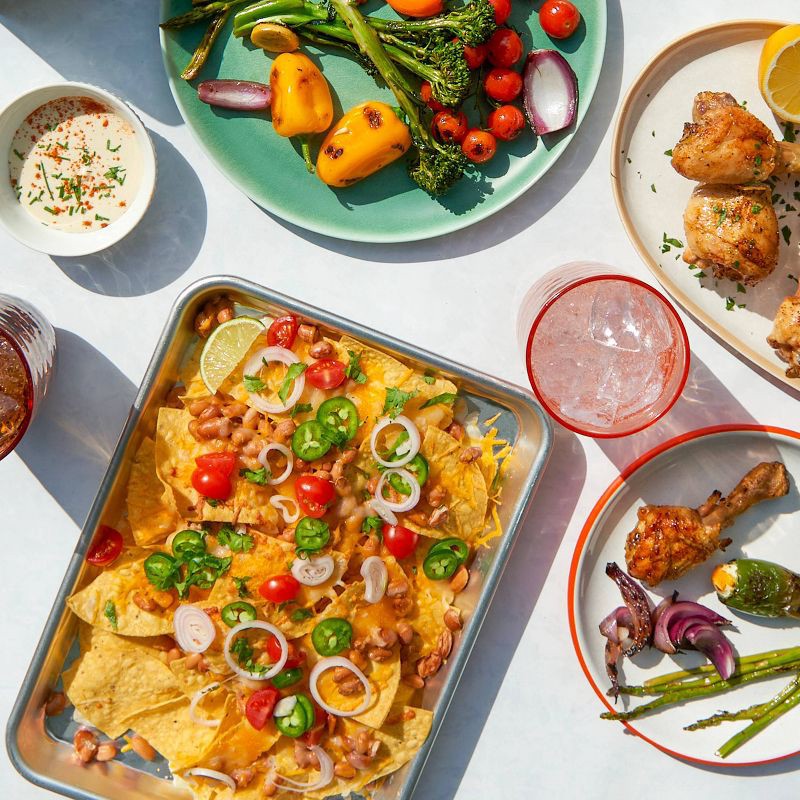 slide 7 of 8, Nordic Ware Naturals Quarter Sheet Pan: Aluminum Baking Sheet, Quarter Sheet Pan, Hand Wash, Oven-Safe, 13"x9.6", 1 ct