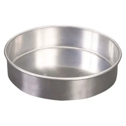 Nordic Ware Naturals 9" Round Pan: Aluminum Baking Pan, Hand Wash, Oven-Safe, Lifetime Warranty