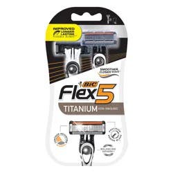 BIC Flex 5 Titanium Razors 2 ea