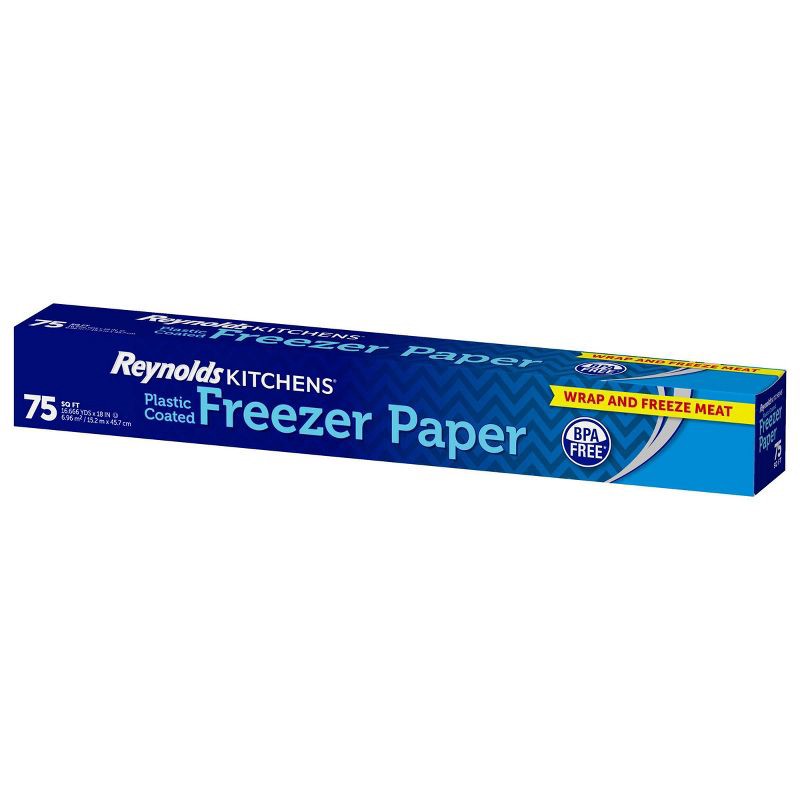 slide 3 of 6, Reynolds Kitchens Freezer Paper - 75 sq ft, 75 sq ft