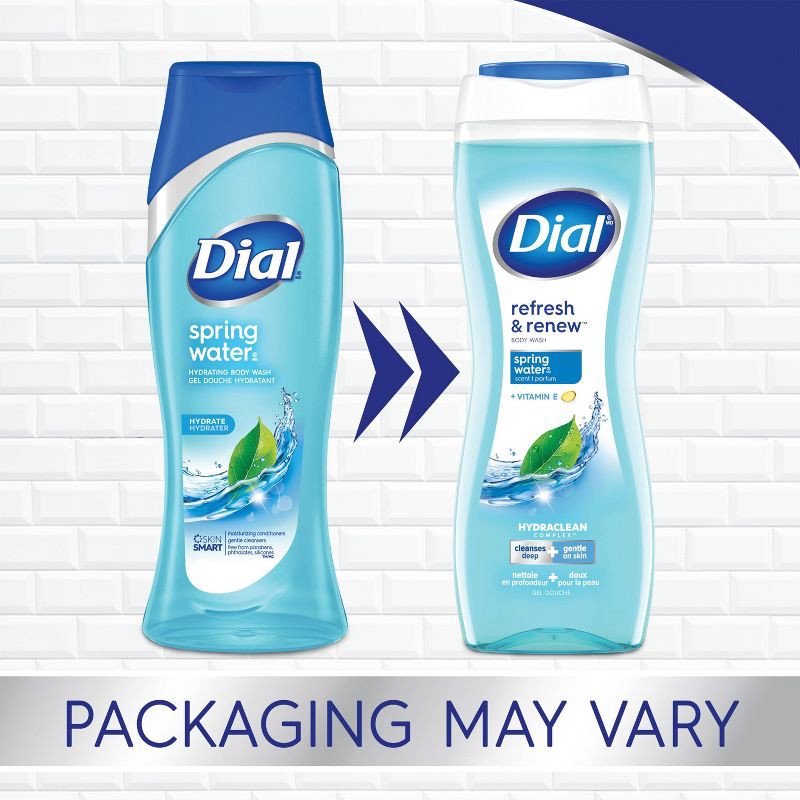 slide 3 of 8, Dial Spring Water Body Wash - 32 fl oz, 32 fl oz